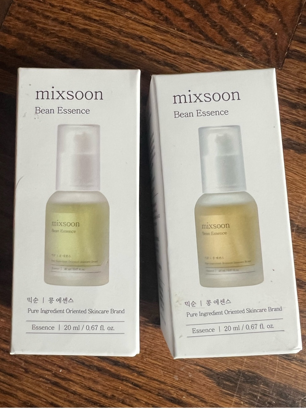 NWT Mixsoon Bean Essence 2 20ml bottles